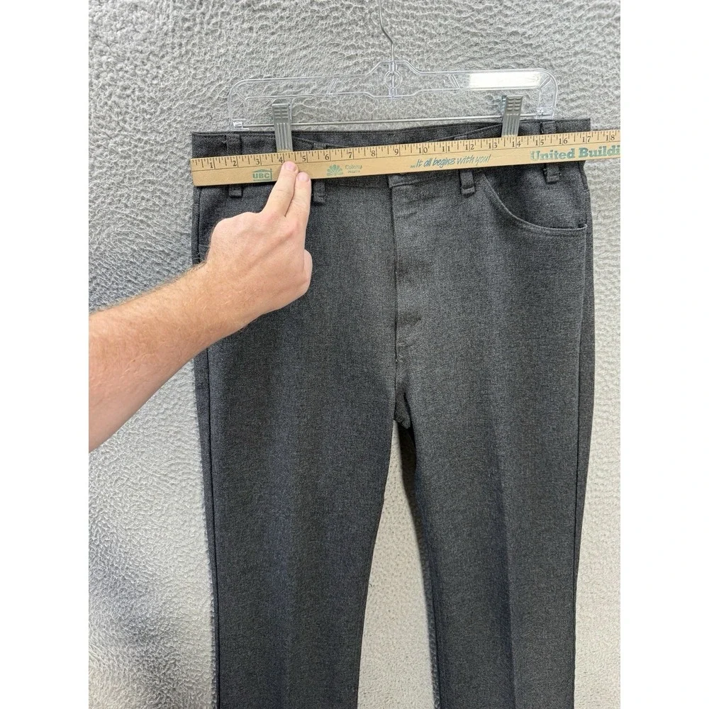Vintage Levis Pants Mens 36x27 Gray Black Label 10517-9055 Made In USA 90s